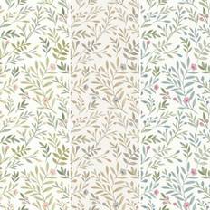 Grandeco Leafy Trail Vinyl Wallpaper A78801
