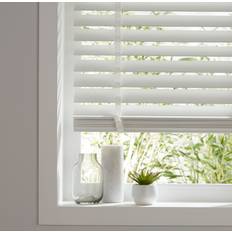 GoodHome Lone White PVC Venetian Blind 60cm 180cm