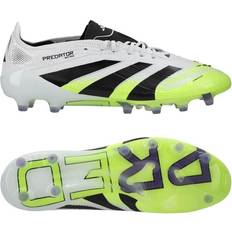 Adidas Syntet Fotbollsskor adidas Predator Elite AG Radiant Blaze Football Shoes - Vit/Svart/Lucid Lemon