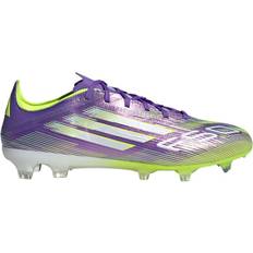 Lila - Unisex Fotbollsskor adidas F50 Pro FG Fotbollsskor Unisex - Purrus/FTWWHT Luclem
