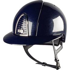 Kep Riding Helmets Kep Riding Helmet Polo Visor Cromo 2.0 Diamond - Bleu