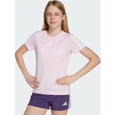 Adidas Rosa Överdelar adidas Training Essentials 3-Stripes T-shirt - Pink/White