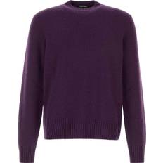 Tom Ford Strik Herre Cashmere Sweater - Lilla