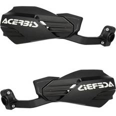 Motorcycle Handguards Acerbis Closed Handguards Black White Moto-X - Black/White