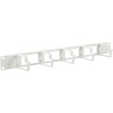 Cable Storage Lanview rao110wh 1u 19" cable organizer panel