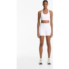 Oysho Comfortlux High-Rise Hot Pants - White