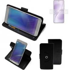 Mobile Phone Accessories K-S-Trade 360° Universal Black Leatherette Wallet Case