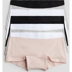 Gråa Trosor Barnkläder H&M Boxertrosa 5-Pack Bomull - Ljusgrå