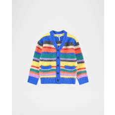 Stripes Cardigans Children's Clothing Molo Brutus Cardigan Fuzzy Stripe