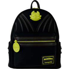 Silver Väskor Loungefly Mini Backpack How to Train Your Dragon - Svart