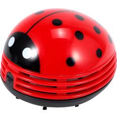 Handheld Vacuum Cleaners Sans Marque Ladybug Patterned Battery-Operated Mini Vacuum Table Dust Cleaner