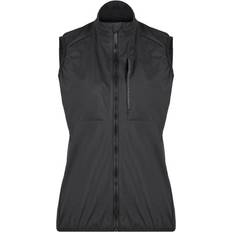 Cykling - Dame Veste Heber Peak Women's WildwoodHe Wind Vest - Grå/Sort