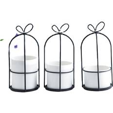 Pots, Plants & Cultivation Greenzech Flower Shelf Rack Versatile Ceramic Vase Stand