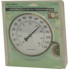 Thermometers & Weather Stations AcuRite 04006 6 Inch Antiqued Brass Thermometer