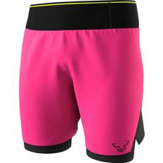 Men - Waterproof Shorts Dynafit DNA Ultra 2/1 Running Shorts - Pink