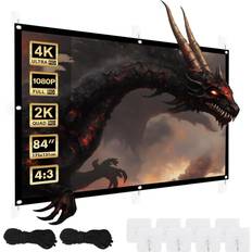 Projection Screen Portable 84" 175x131cm