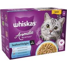 Whiskas Aromatic Seafood Gravy 4x 12x85g