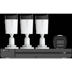 EZVIZ Overvågningskameraer EZVIZ 1.4K 4 Bullet Cameras 2.8-CH POE NVR3.2TB