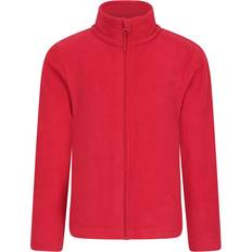 Red Fleece Garments Mountain warehouse Camber II Full Zip Fleece Jacket - Dark Red