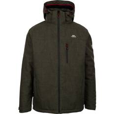 Trespass Rain Clothes Trespass Padded Waterproof Jacket Fyfinn - Dark Vine Marl