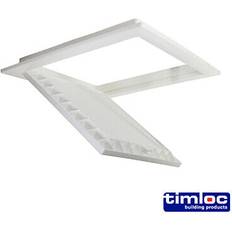 Hinges Timco Timloc Loft Access Door Hinged White 562 x 662 mm