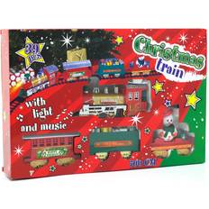 Carousel Home 7m Musical Christmas Train Toy Set