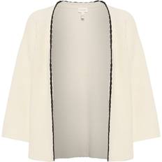 Tritte Knitted Cotton Cardigan Cream