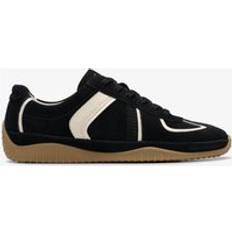 Clarks Shoes Clarks Combination Suede Trainers - Black