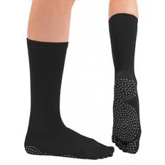 ToeToe Yoga Pilates Mid-Calf Anti-Slip Sokker - Sort