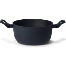 Shallow Casseroles TVS Pentola Induzione Casseruola Alluminio Antiaderente 24 cm Antracite