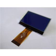 Schermi di Ricambio Display Elektronik Écran LCD Blanc 128 x 64 Pixel DEM128064K1SBH-PWN