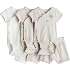 H&M Jersey Set 6-piece - Beige/Bear (0865104017)