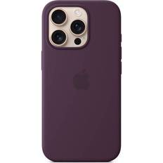 Apple Silicone Case with MagSafe for iPhone 16 Pro Plum