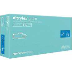 Mercator Nitrylex Powder Free Gloves 100-pack - Green