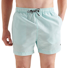 Superdry Studios Swim Shorts - Aruba Aqua Stripe