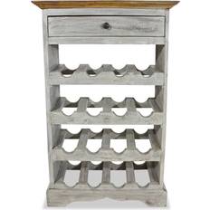 vidaXL 244507 Grey Wine Rack 55x85cm