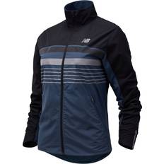 New Balance Dame Jakker New Balance Accelerate Protect Reflective Jacket - Dog Purple
