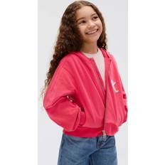 Calvin Klein Hoodies Calvin Klein Relaxed Zip Up Hoodie - Red