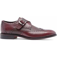 Anthony Veer Roosevelt Wingtip Monk Strap - Burgundy