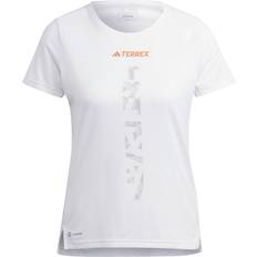 adidas Terrex Agravic Trail Running Tee - White