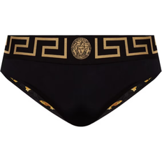 Versace Greca Border Swim Briefs - Black