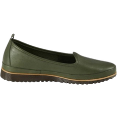 Ganni Andrea Conti Loafers - Olive