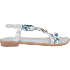 Shein WRCVS Beige Women's Sandals, Flat Cross Strap Open Toe Casual Shoes, Non-Slip, Vacation Style, Woven Pattern Random Bohemian Tassel Outdoor Sandals