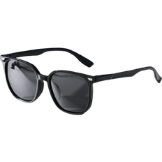 Shein Polarized Sunglasses, Unisex Retro Square Black Fashion Eyewear, Classic Style For Outdoor Sport, Cycling, Travel, Beach, Driving, Fishing, Summer UV Protection For Summer Beach Vacation,Outdoor,Travel