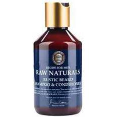 Skäggrengöring Recipe for Men Raw Naturals Rustic Beard Shampoo & Conditioner 250ml