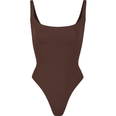 Skims bodysuit SKIMS Fits Everybody Square Neck Bodysuit - Cocoa