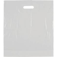 Bærepose Abena Bærepose Hvid LDPE Plastpose & Folie 500stk 15L