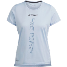 adidas Terrex Agravic Trail Running Tee - Blue Dawn
