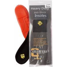 Orange Insoles grafters Jobsite Anti-Shock Heavy Duty Insoles Pack 6