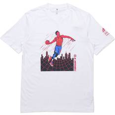 adidas Marvel Dm Spiderman 1 Printing Basketball T-Shirt DX6983 XL